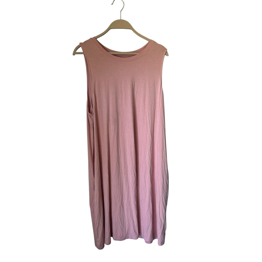 Time & Tru maurices Lot of 4 Sleeveless Tank Dresses size XXL 20 pink teal black - Picture 4 of 7